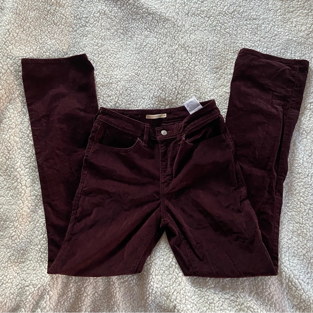 levi’s 725 corduroy bootcut pants